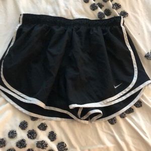 Black Nike Running Shorts. Size XL
